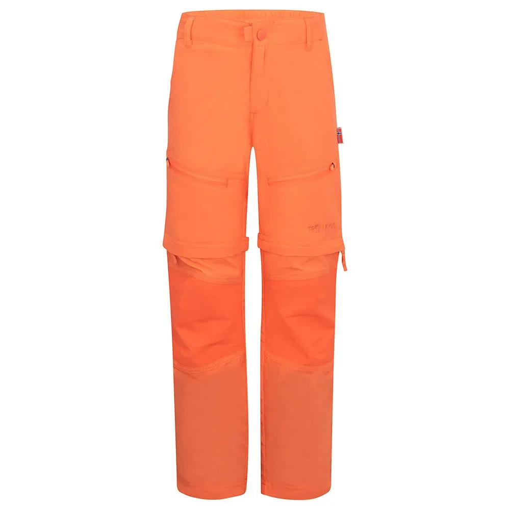 

Брюки Trollkids Nordfjord Zip-Off, оранжевый