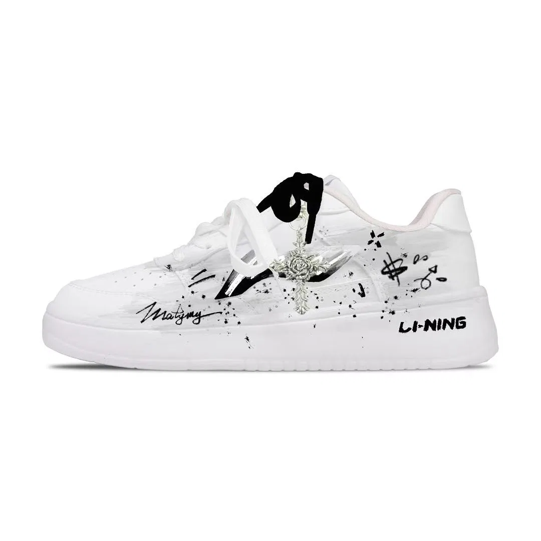 Кроссовки кеды Li-Ning Floating Boat белые