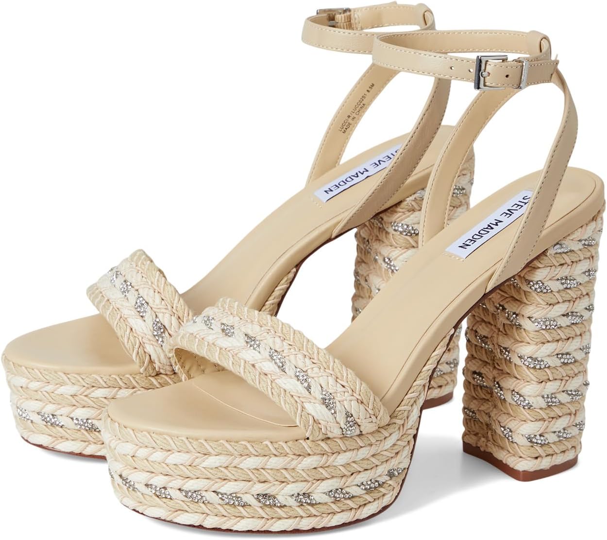 Сандалии Steve Madden Lucci-R, цвет Natural Multi