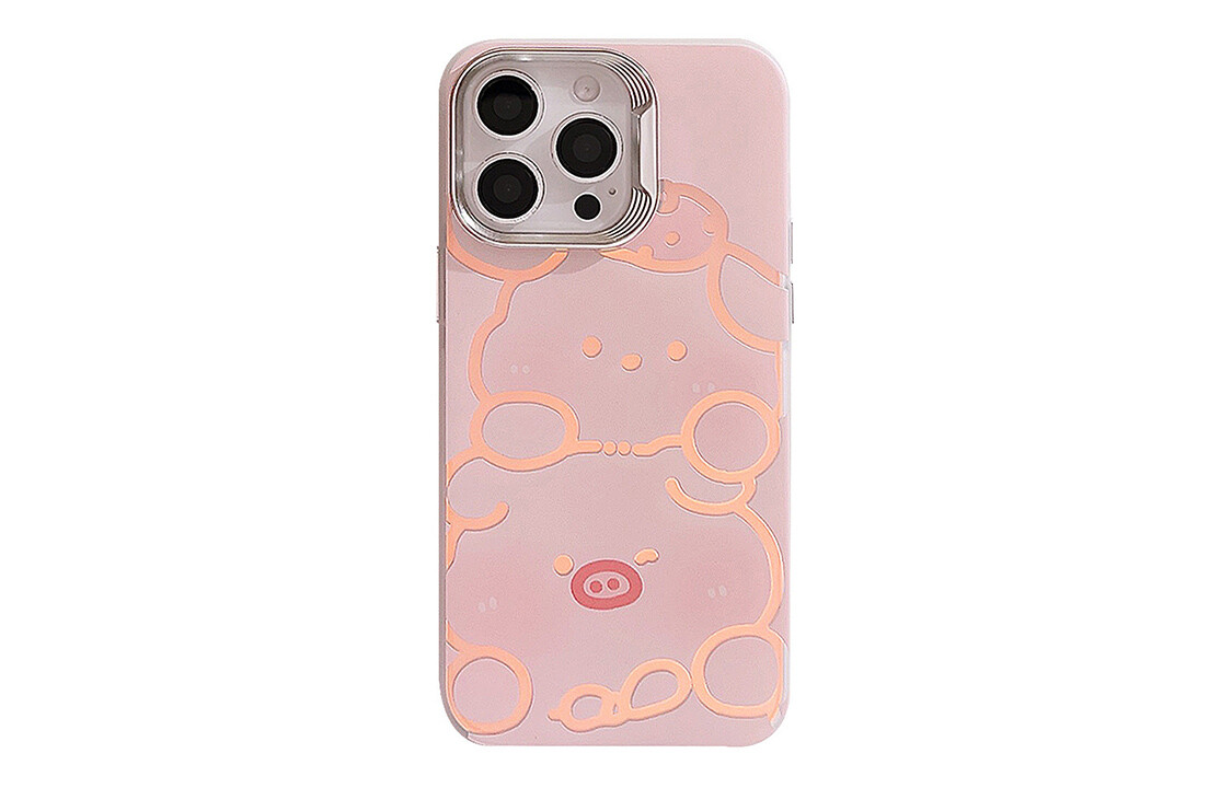 

US8ACC чехол для телефона, Pink little cute pig phone case