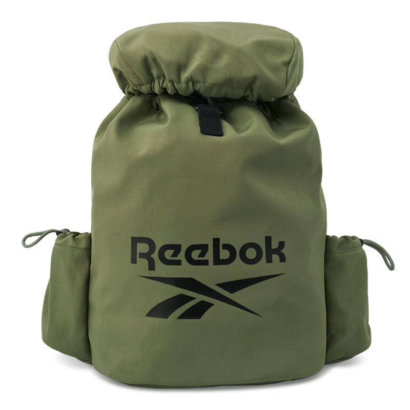 

Reebok Тканевая ведерка сумка Рюкзак унисекс черный оливковый хаки, Olive