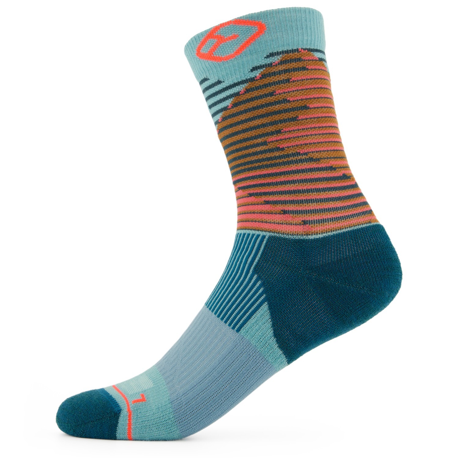 

Носки из мериноса Ortovox All Mountain Mid Socks, цвет Ice Waterfall