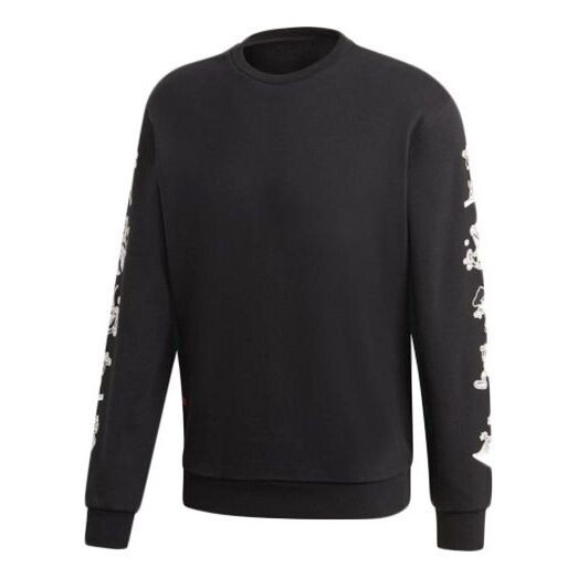 

Толстовка adidas x Disney Goofy Crew Crossover Pullover Black, черный