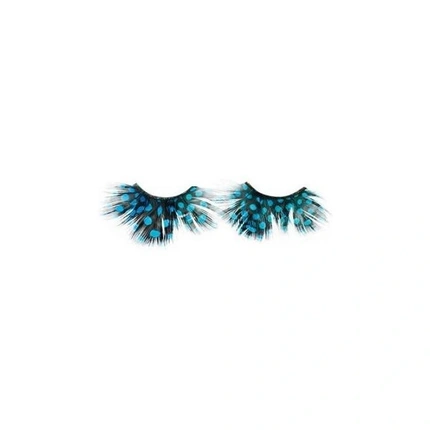 

Накладные ресницы Shophair Crazy Feather, черные, синие, 2 шт. с клеем ‎Shophair