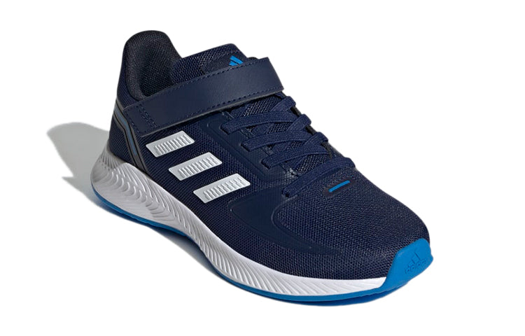 Кроссовки (GS) adidas Runfalcon 2.0 K 'Dark Blue', темно-синий — фото 3