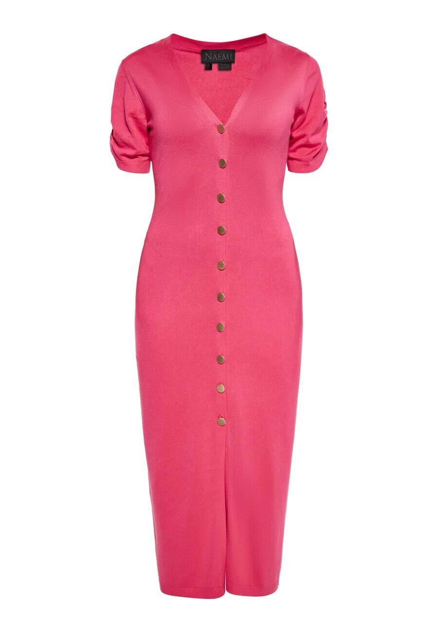 

Вязаное платье NAEMI Knitted dress, розовый