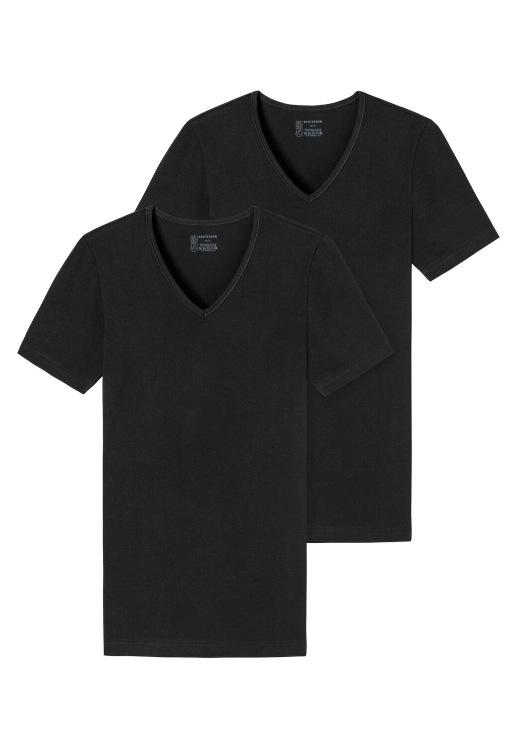 

Майка Schiesser/Shirt Kurzarm 95/5 Organic Cotton, черный
