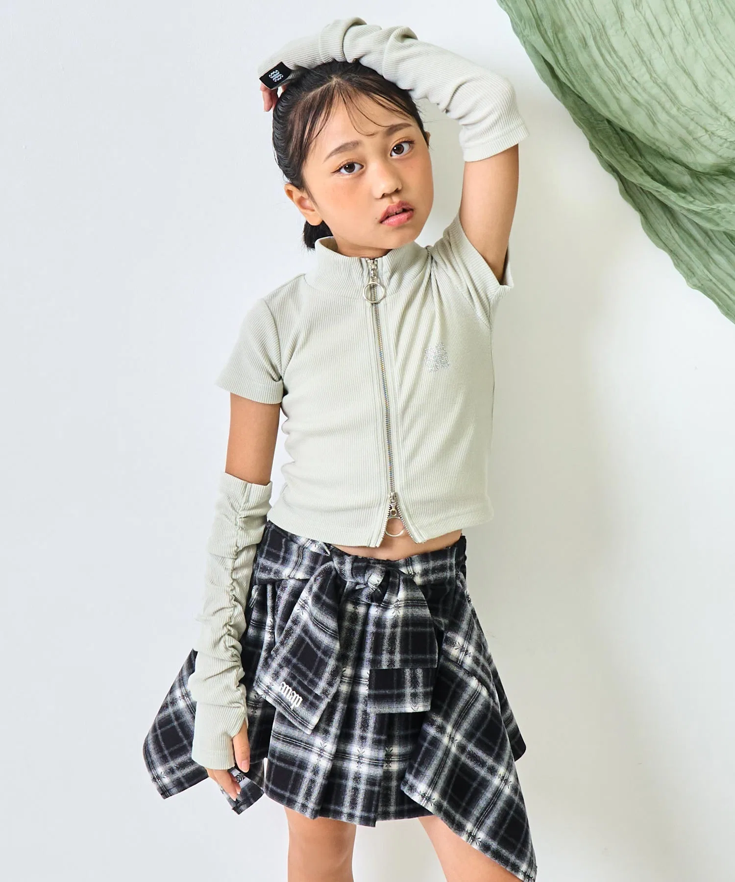 Детская футболка с логотипом ANAP kids серого цвета