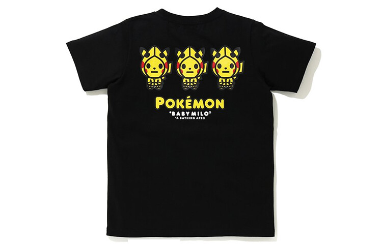 

Футболка Pokemon X Bape унисекс A Bathing Ape, черный
