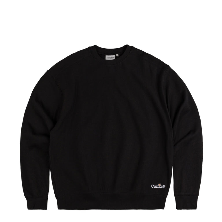 

Свитер label script sweat Carhartt Wip, черный