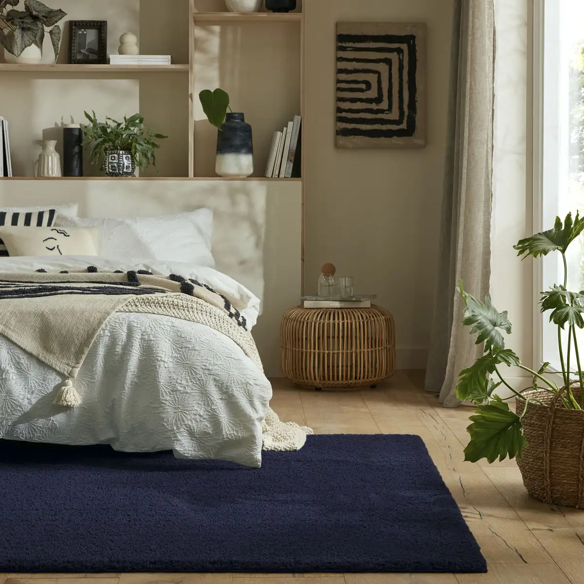 

FLAIR RUGS ковер "Пушистый" прямоугольный 200х290 см, синий