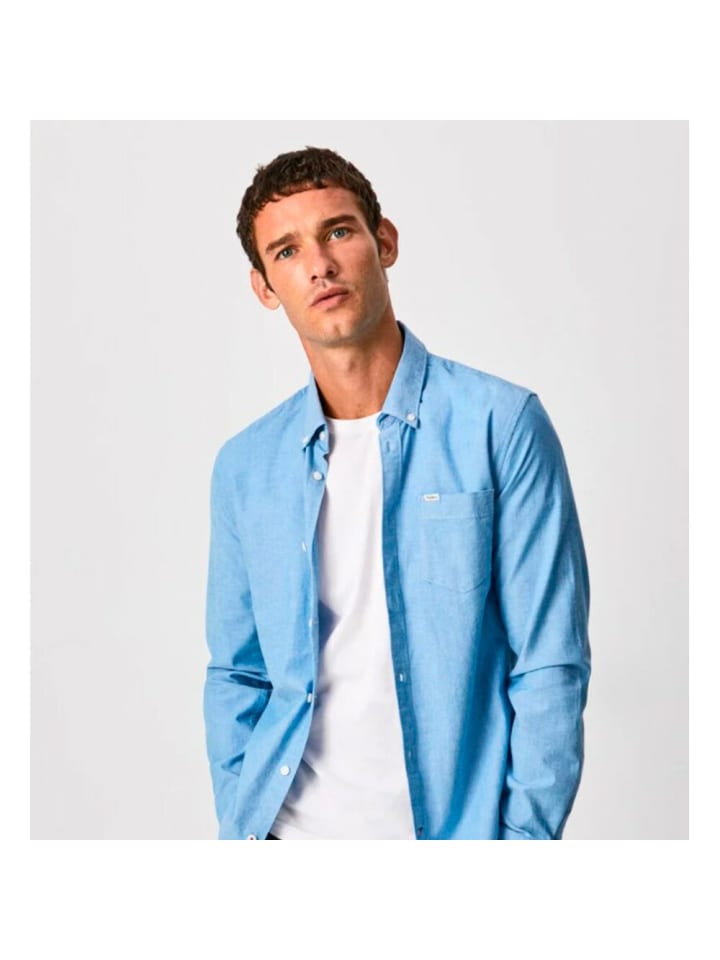 

Рубашка Pepe Jeans, синий