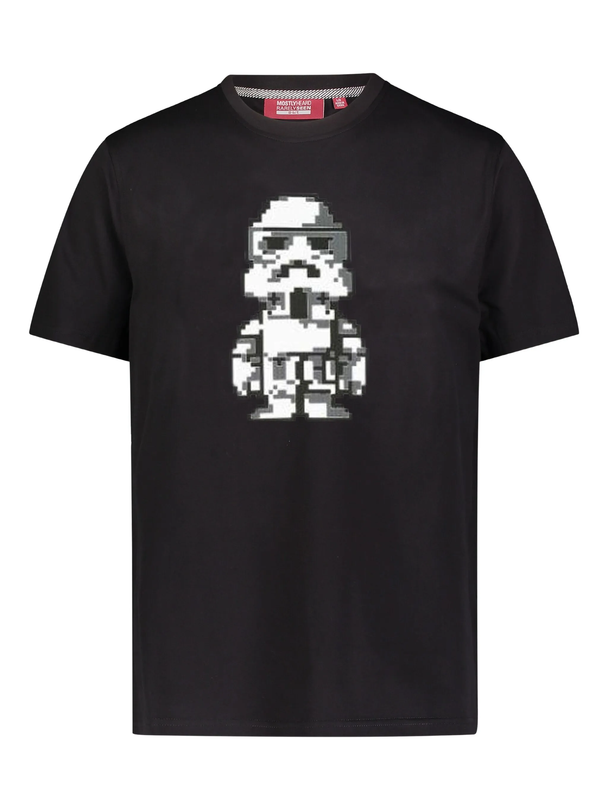 

Футболка Follower Mostly Heard Rarely Seen 8-Bit, черный