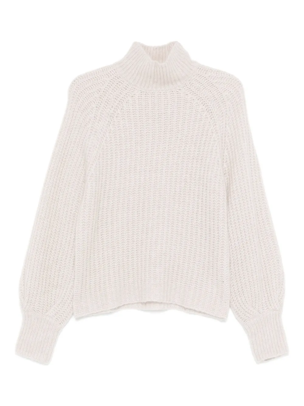 

Шерстяной свитер с объемными рукавами Hemisphere, светло-бежевый