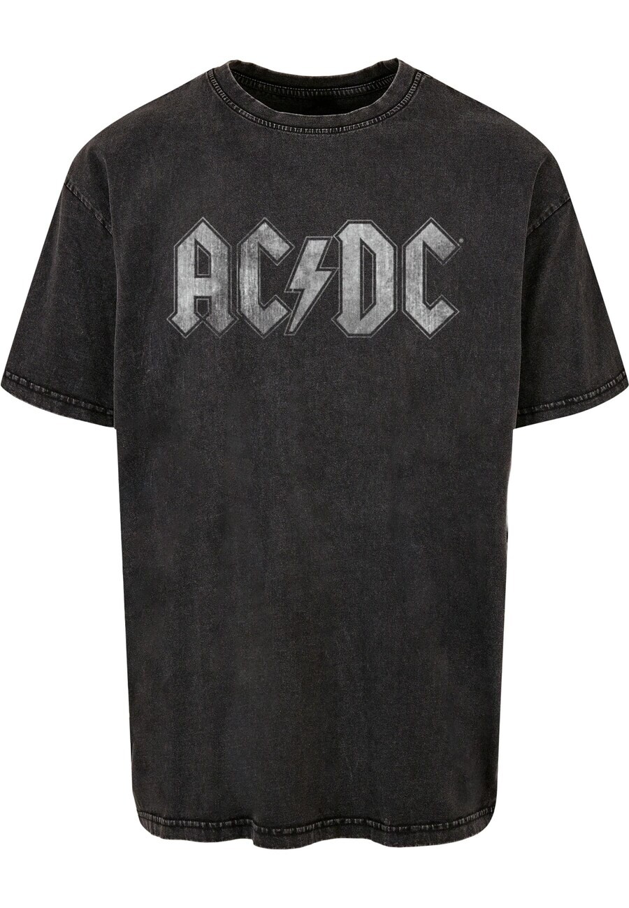 

Классическая футболка Merchcode Shirt ACDC, цвет anthracite/light grey