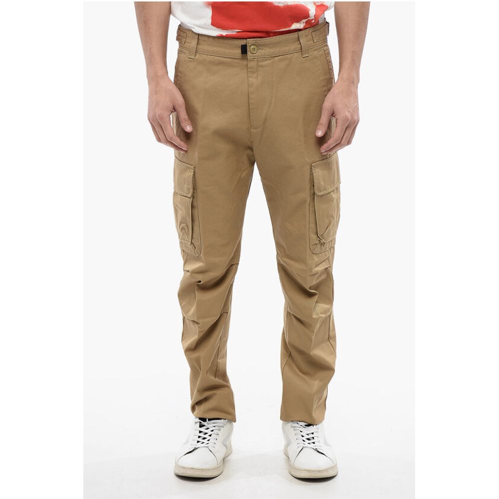 

Брюки-карго RED TAG Solid Color P-ARGYM с петлями для ремня Diesel, Brown