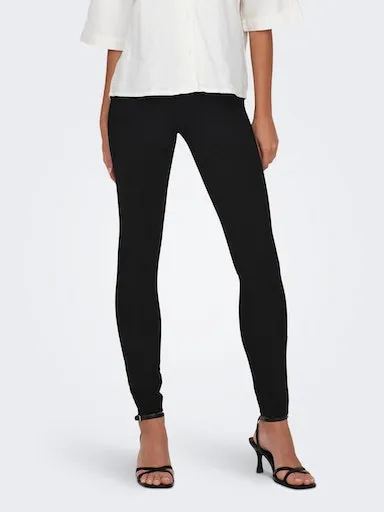 

Only леггинсы с высокой талией "ONLTIA HW ELA LEGGING PNT", черный