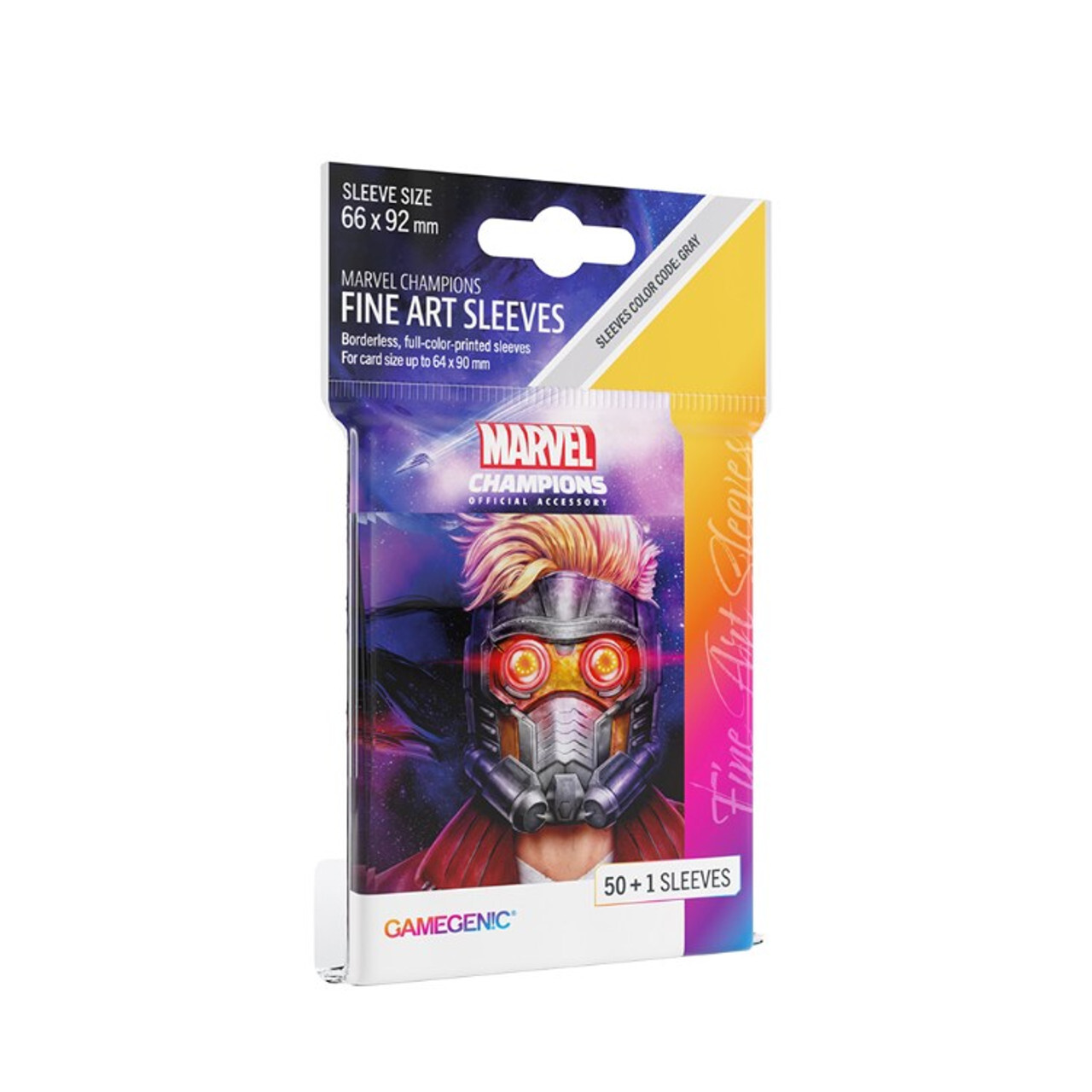 

Аксессуары Game Genic Sleeves: Marvel Champions - Star-Lord