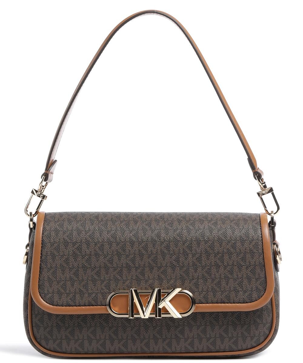 

парусиновая сумка через плечо Parker Michael Kors, коричневый