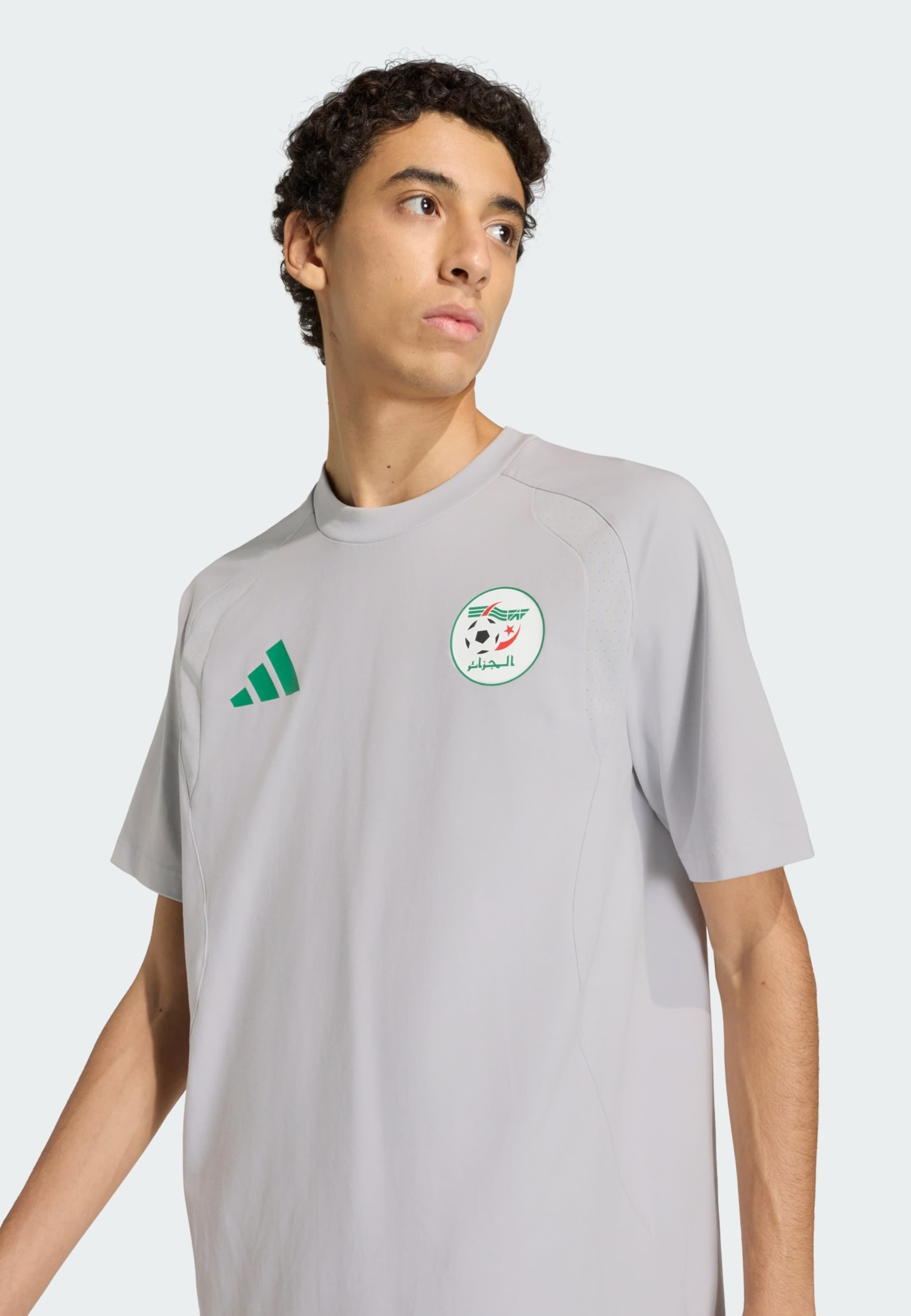 Adidas Performance Джерси 'Algerien Tiro Travel' в сером цвете — фото 4