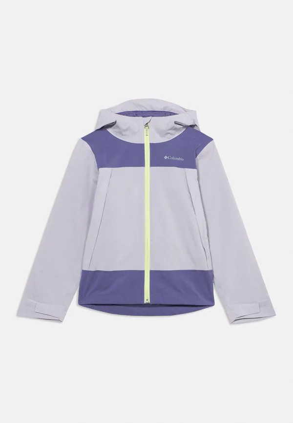 Куртка унисекс boulder falls для активного отдыха Columbia, Lavender Pearl/Storm Watch
