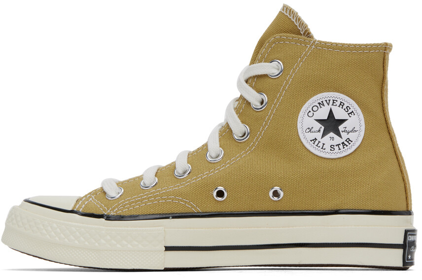 Кеды Converse Chuck 70 Vintage, темно-желтый — фото 3