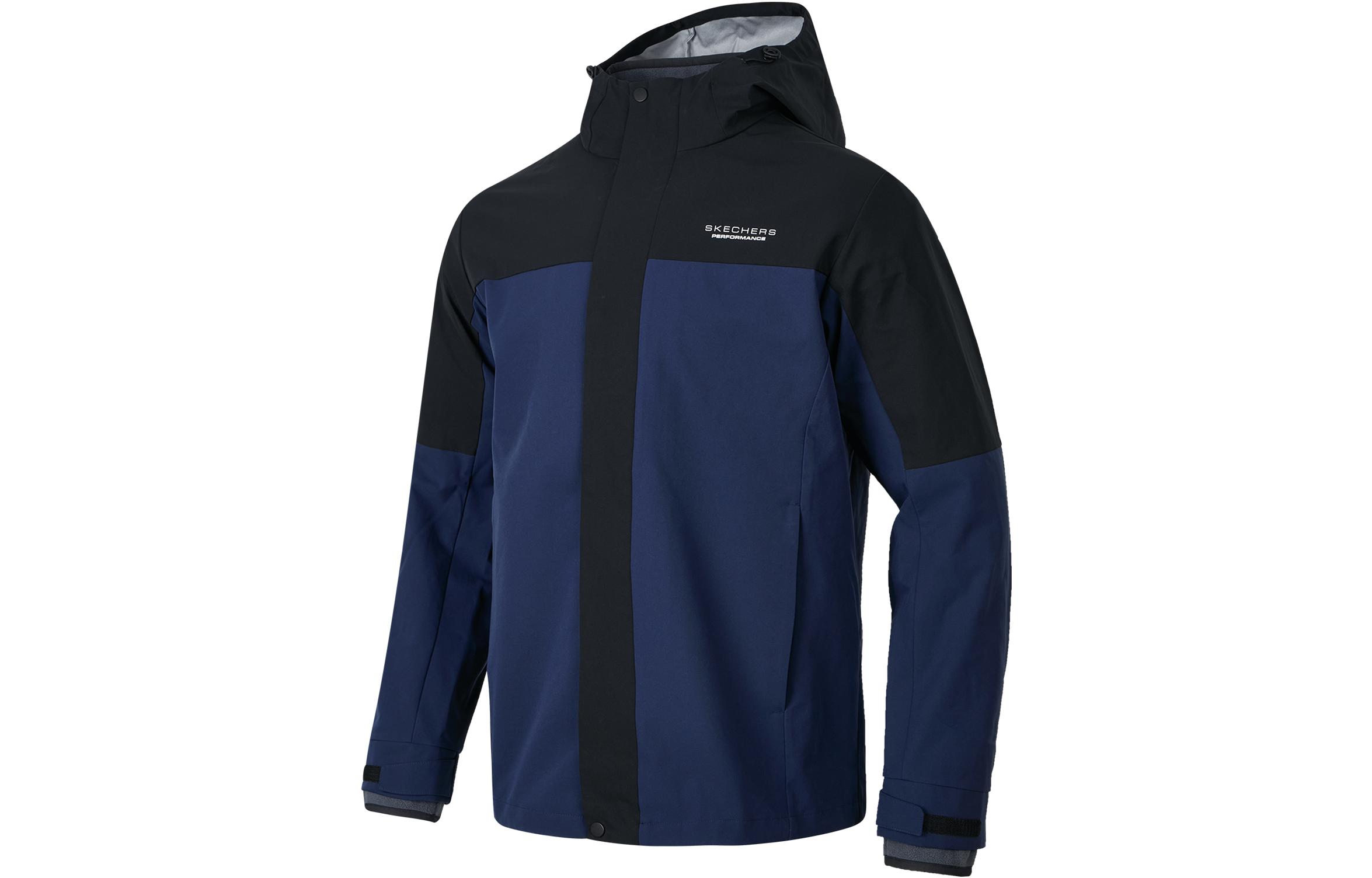 

Skechers Куртка мужская морская колледж синяя, Marine Collegiate Blue/02MZ