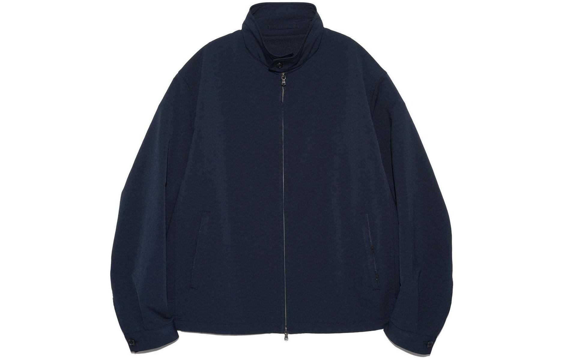 

Мужская куртка с воротником-стойкой, средней жесткости, другие Nanamica, marine синий