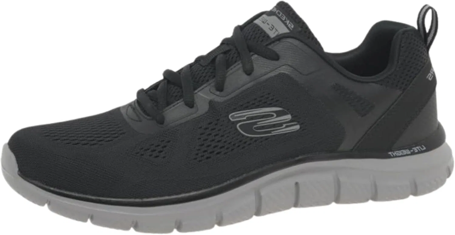 Кроссовки Skechers Oxford Men's Wheel Spacers, Black Dark Grey