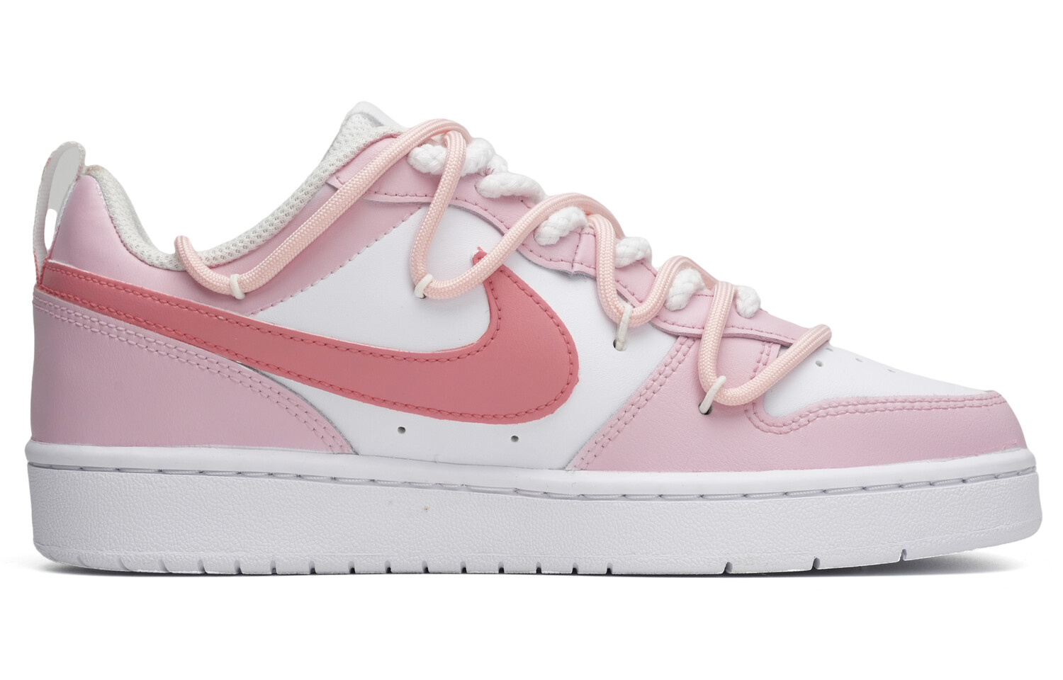 

Кроссовки Nike Court Borough Skateboard Shoes Women's Low-Top Pink, розовый