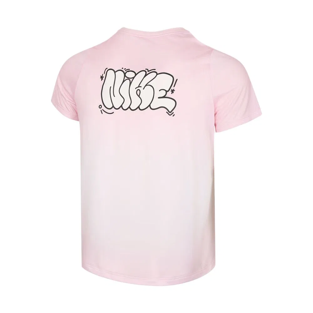 Детская футболка с круглым вырезом Nike, Pink — фото 3