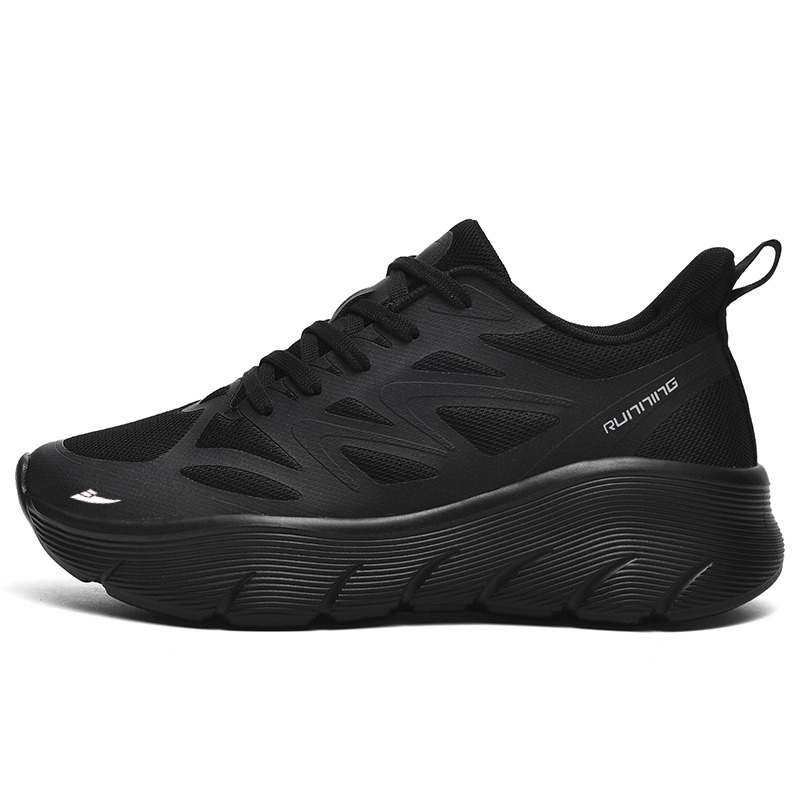 

Kuding Дышащие низкие беговые кроссовки унисекс Night Black, цвет Night Black