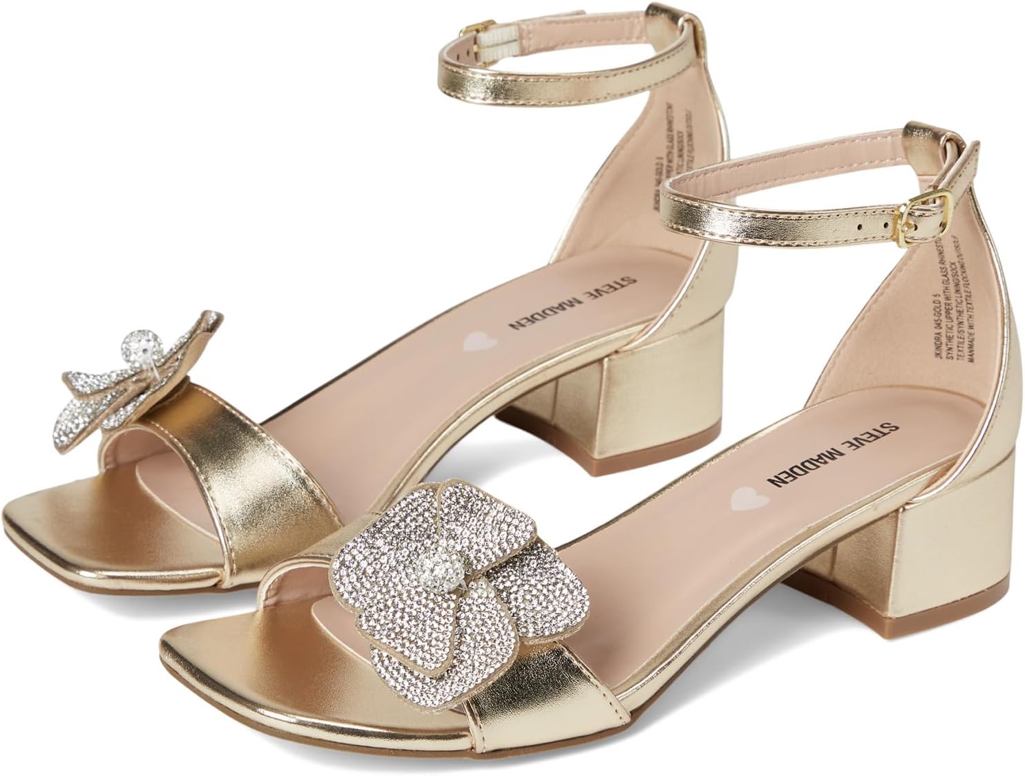 

Туфли Steve Madden Kids Kindra, Gold