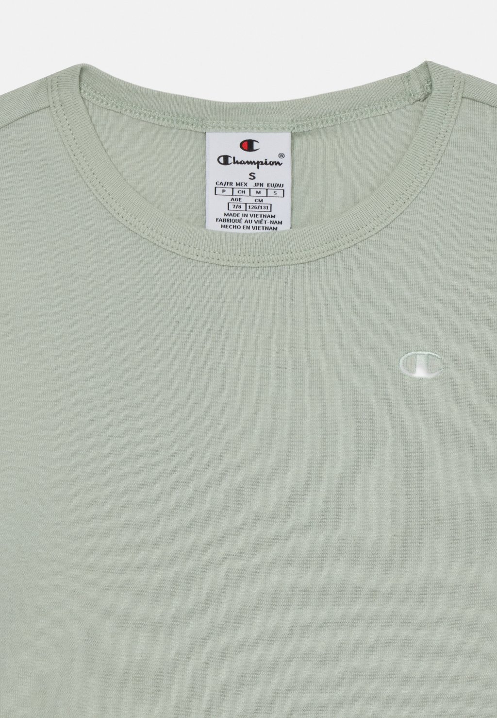 Базовая футболка ICONS CREW NECK Champion, светло-зеленый — фото 3