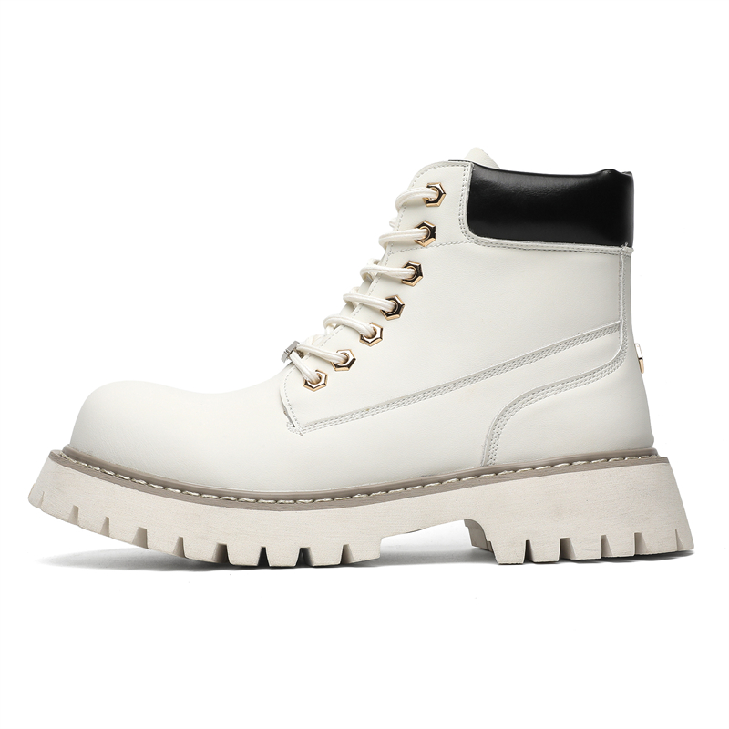 

V05 Мартин Бутс Унисекс Желто-Белые Женские, цвет White Women's