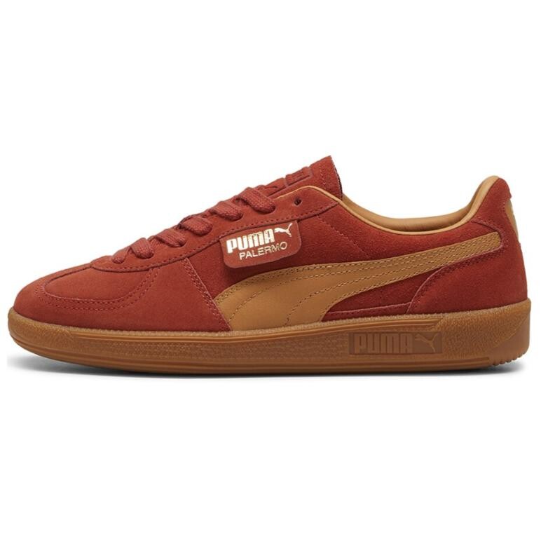 

Кроссовки для скейтбординга Palermo Unisex Low-Top Mars Red - Caramel - Rubber Puma, цвет Mars Red - Caramel - Rubber