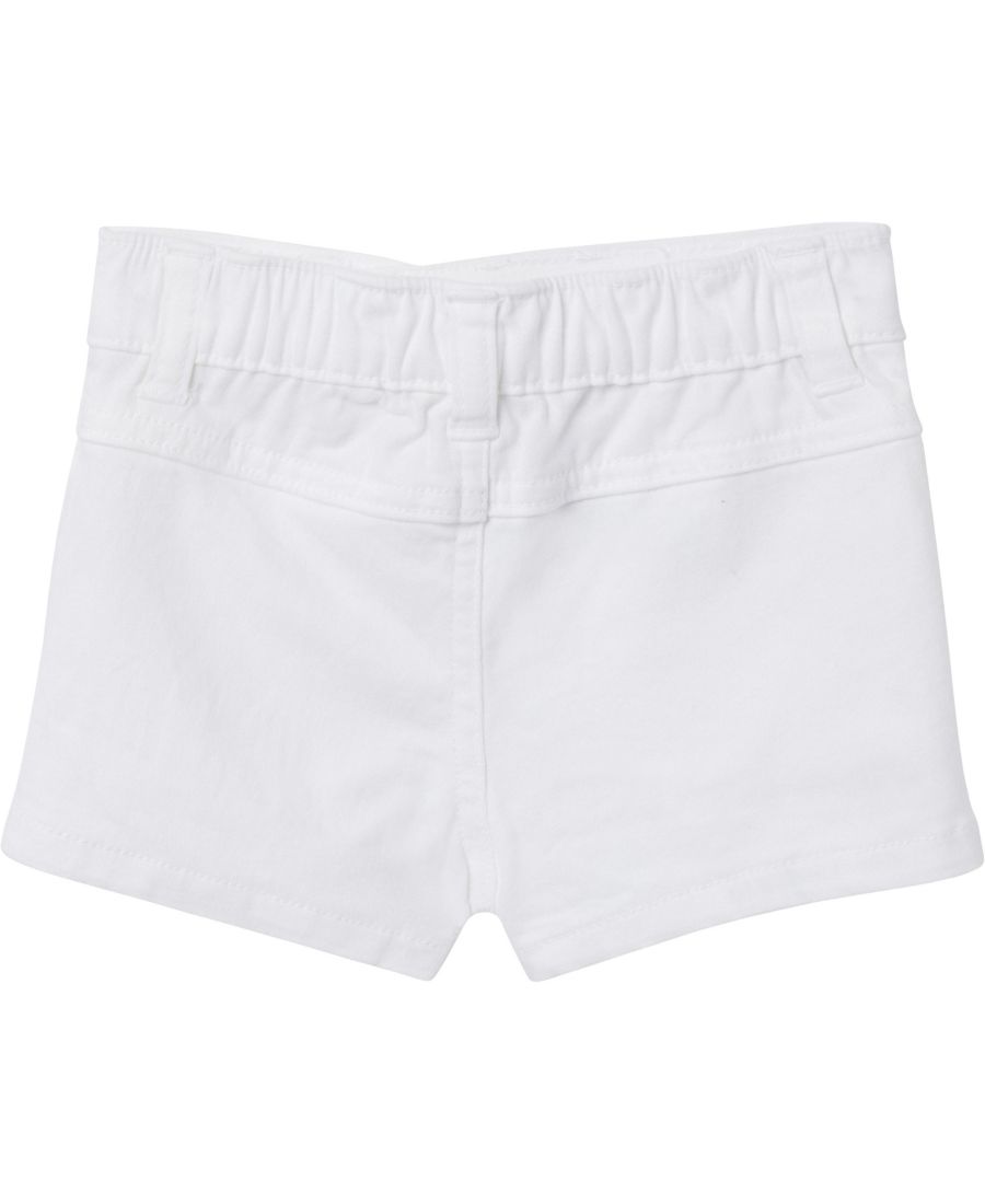 Детские твиловые шорты для девочек, розовые Gerber, White — фото 2