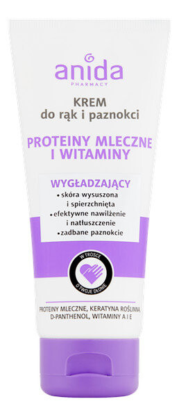 

Анида, крем для рук с разглаживающими молочными протеинами и витаминами, 100 мл Anida