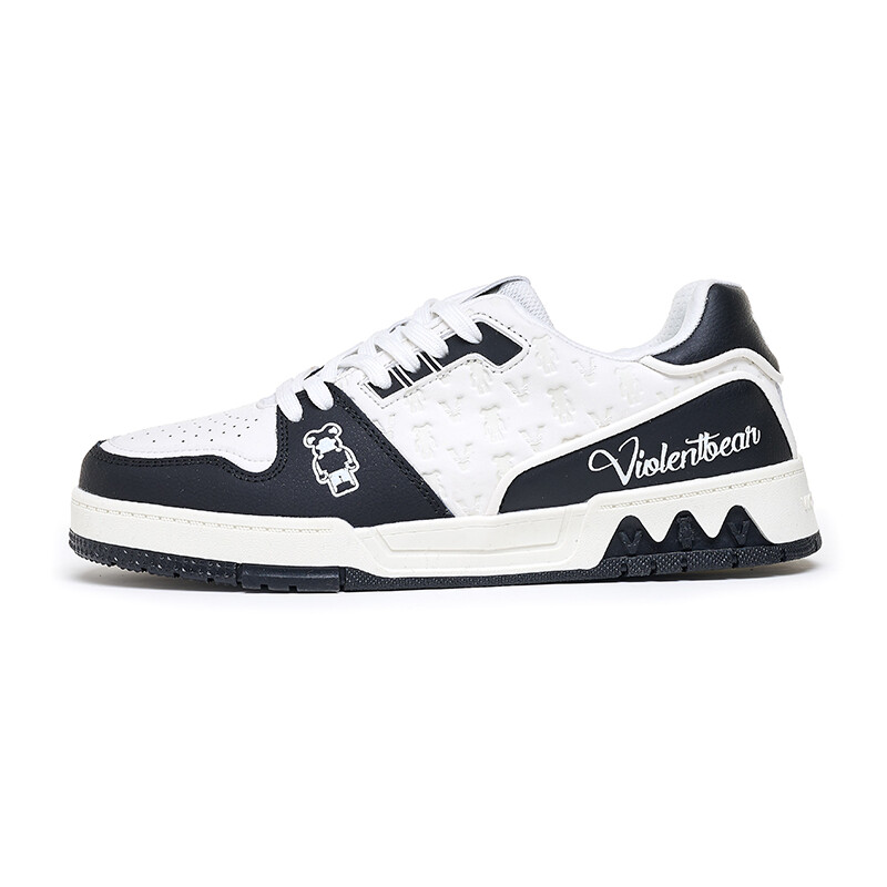 

Кроссовки Violent bears Skateboarding Shoes Unisex Low-top, черный