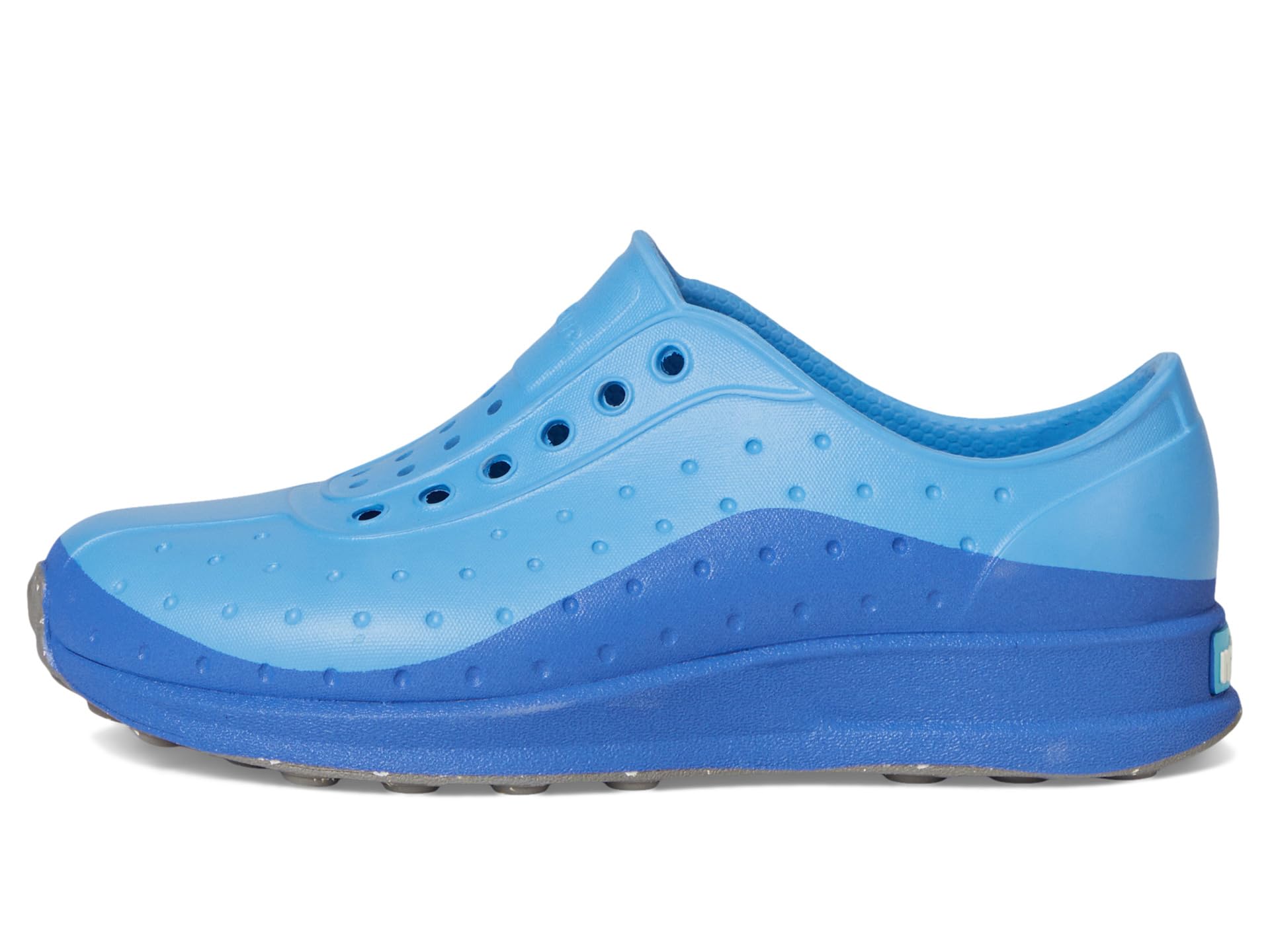 Кроссовки Native Shoes Kids Robbie Roam, цвет Resting Blue/UV Blue/Satellite Speckle Rubber — фото 4