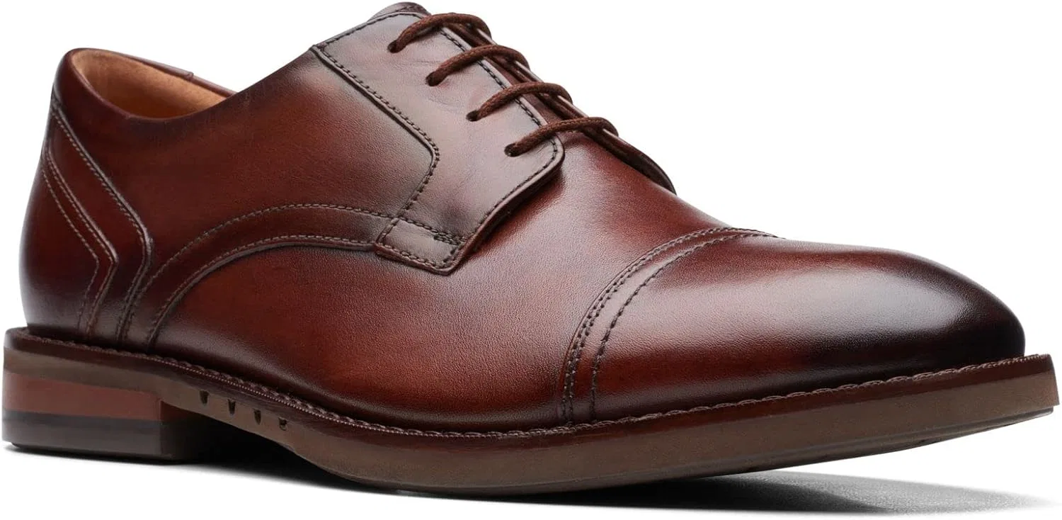 Туфли Clarks Un Hugh Cap, красный — фото 3