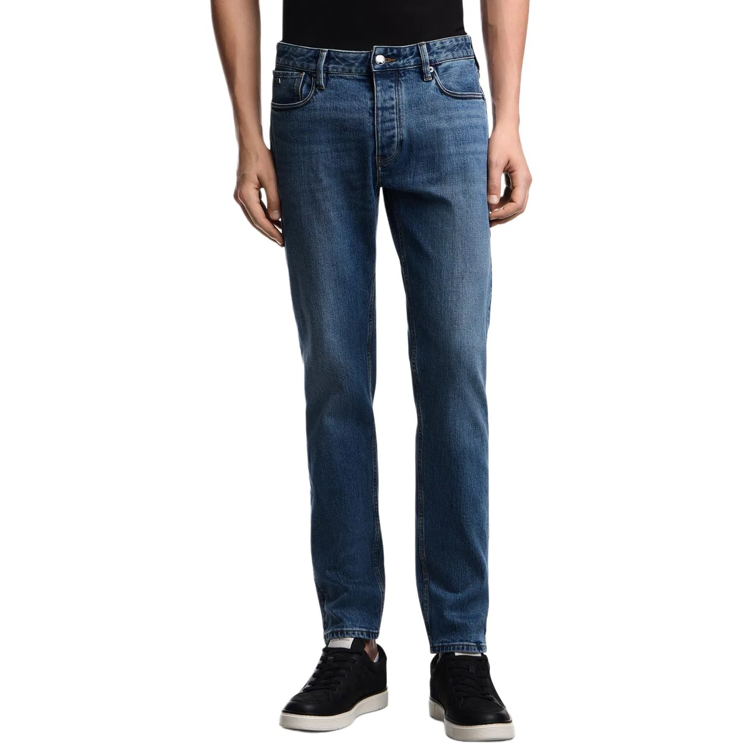 Джинсы светлые EMPORIO ARMANI Jeans Light Blue — фото 4