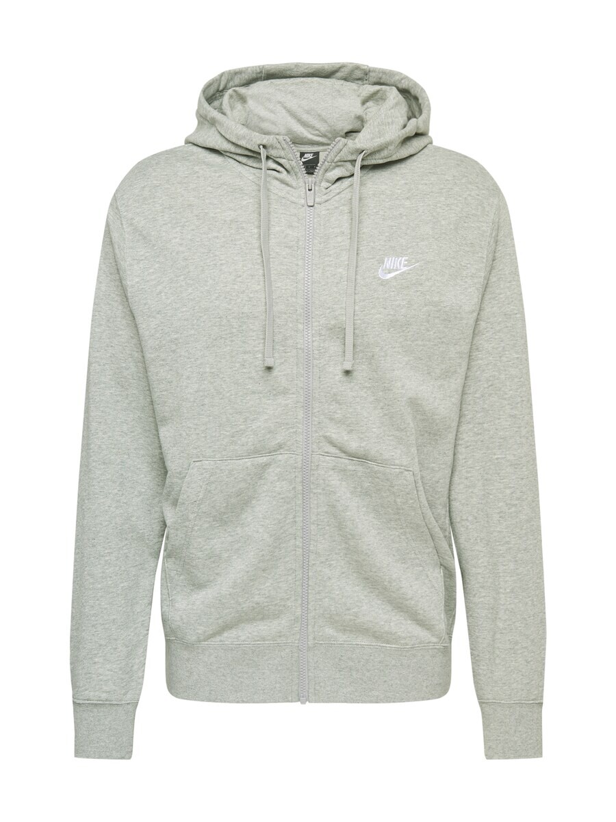 

Худи на молнии Nike Sportswear, светло-серый