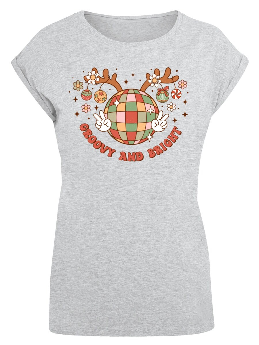 

Футболка F4NT4STIC Shirt Groovy And Bright, пятнистый серый