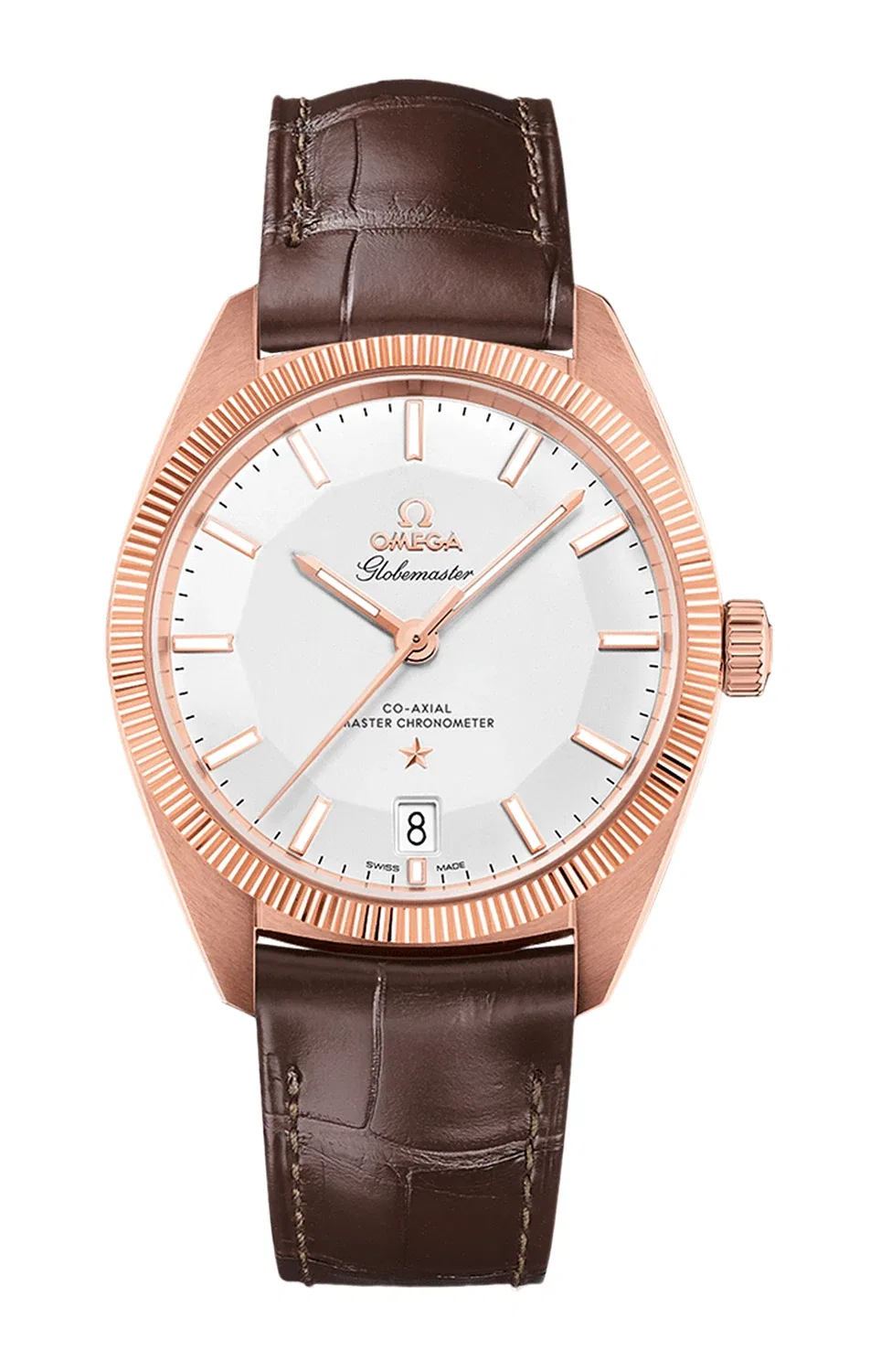 ГЛОБМАСТЕР МАСТЕР КО-АКСИАЛ СЕДНА ГОЛД - 130.53.39.21.02.001 OMEGA, золотой