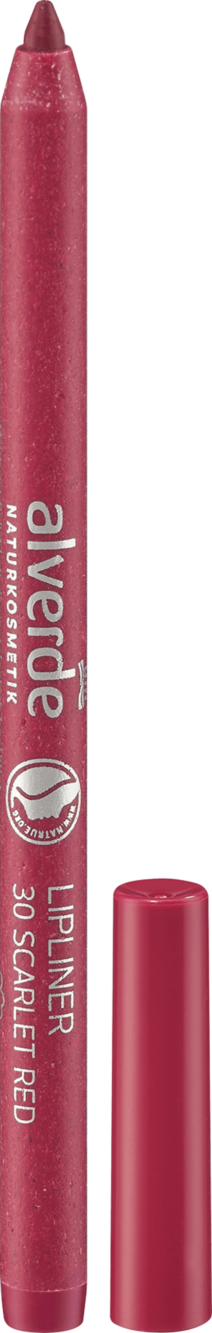 

Подводка для губ alverde NATURKOSMETIK Lipliner 30 Scarlet Red, 1,2 g