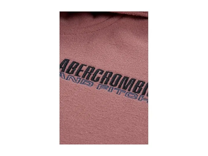 Худи на молнии свободный крой Pullover Hoodie abercrombie kids, New Lavender — фото 3