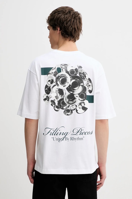 

Футболка Boxy Bouquet из хлопка Filling Pieces, белый