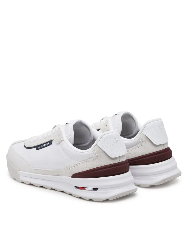 Tommy Hilfiger Ретро кроссовки для бега, сезонная модель FM0FM05425, белый — фото 3