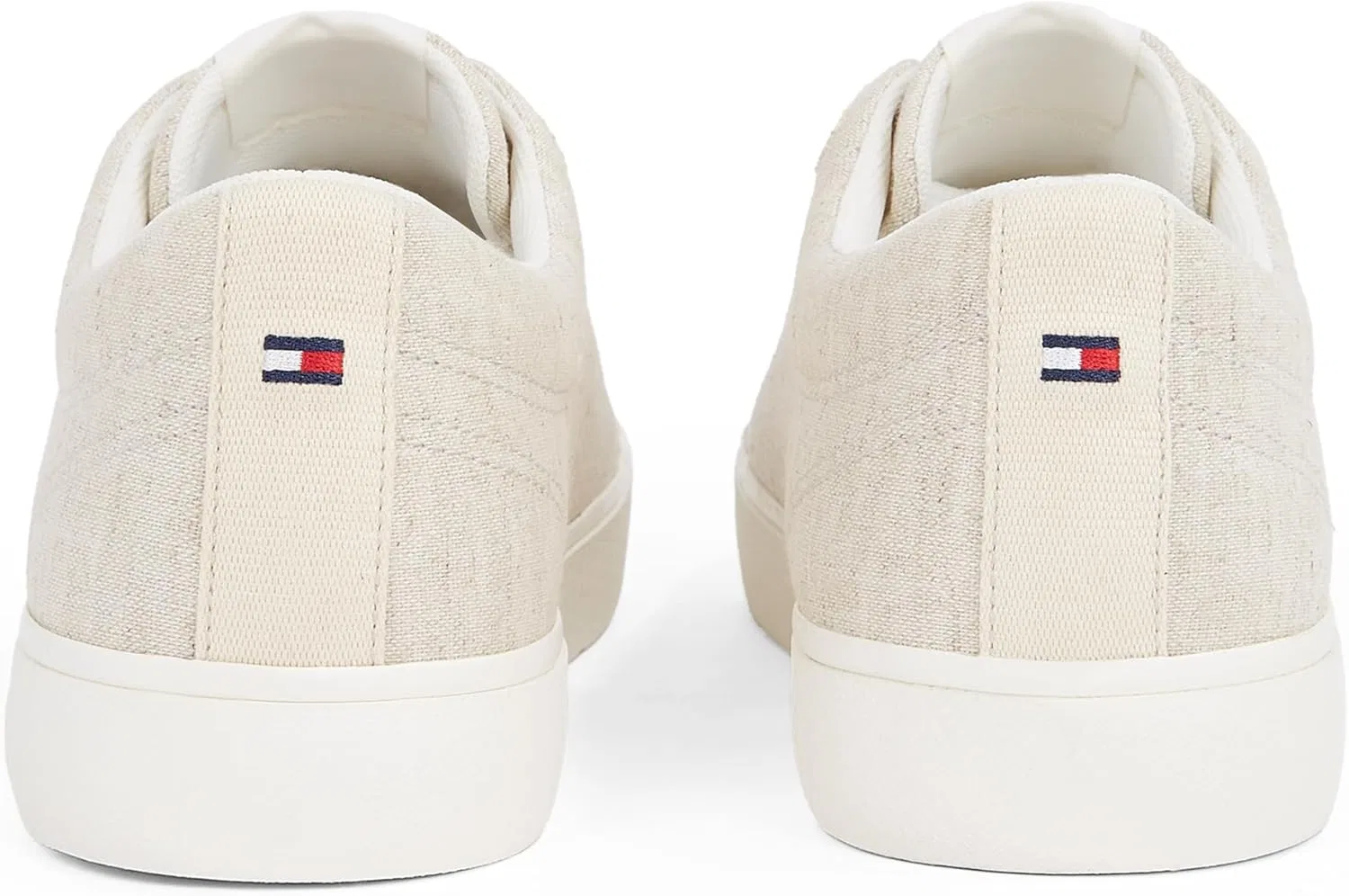 Кроссовки Tommy Hilfiger Herren Vulcanized Sneaker Core Chambray Low Top, White Ecru — фото 2